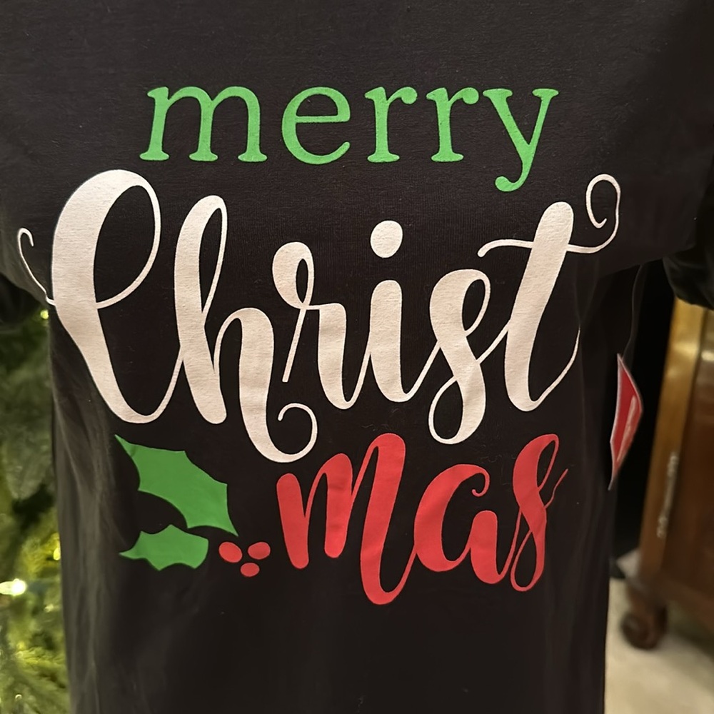 Holiday Time Merry Christmas Tee - Picture 3 of 12